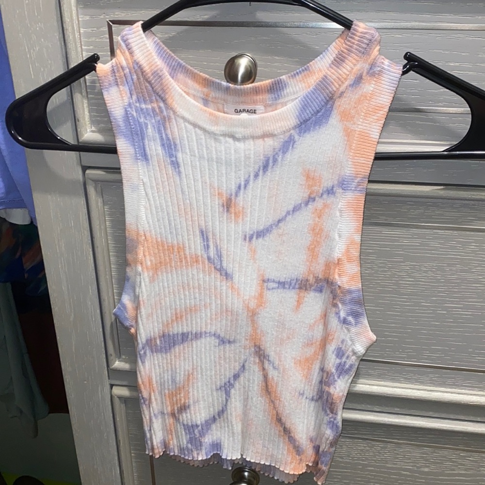 Red white and blue tank